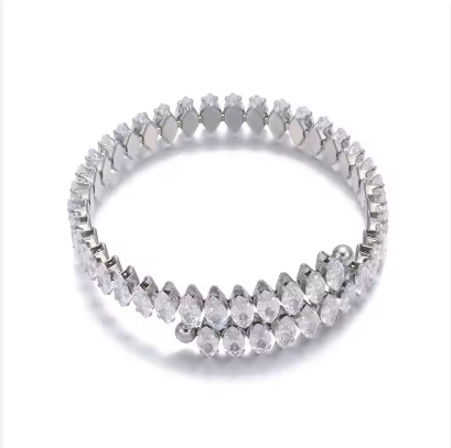 Cubic Zirconia diamond bracelet